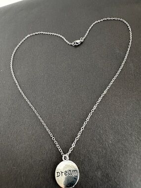 Stainless steel 'Dream' Pendant Necklace